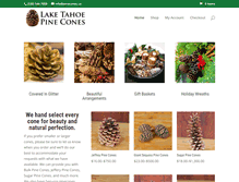Tablet Screenshot of pinecones.us